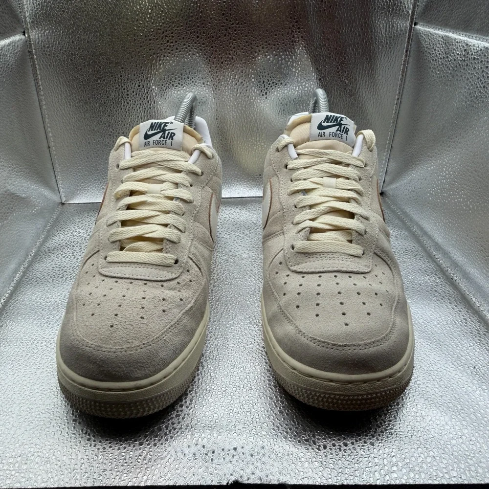 Size 9 Nike Air Force 1 Low '07 Light‎ Orewood Mens Athletic Sneakers FQ8077-104